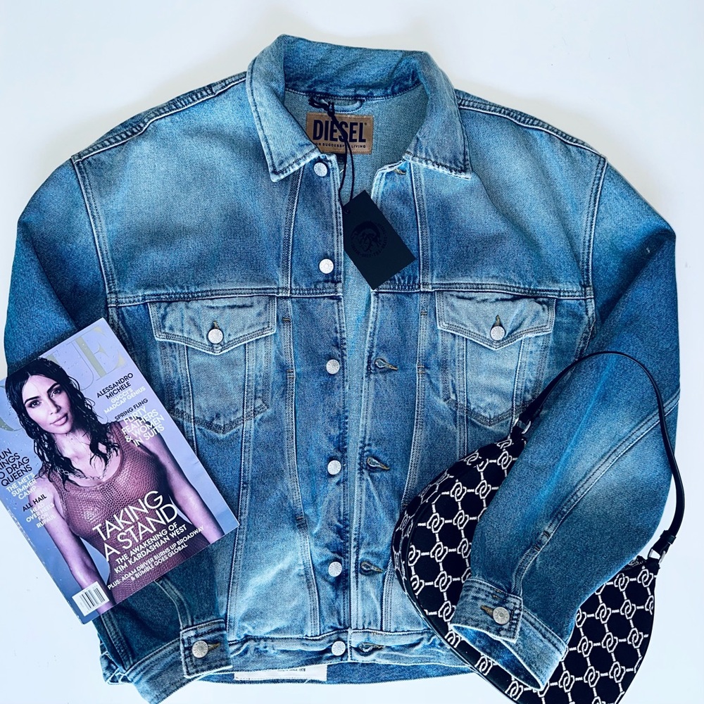DIESEL Oversized Denim Jacket